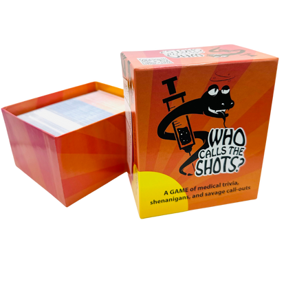 Who Calls the Shots? The Trivia Card Game for Nurses, Students, Medical Professionals, and Adults