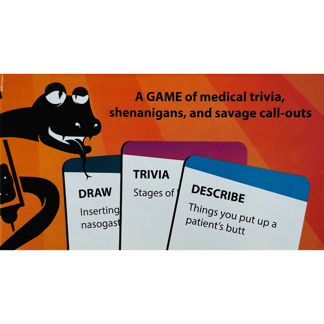 Who Calls the Shots? The Trivia Card Game for Nurses, Students, Medical Professionals, and Adults