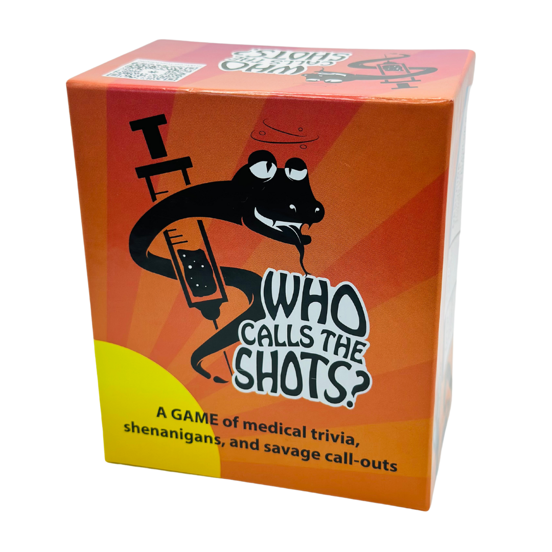 Who Calls the Shots? The Trivia Card Game for Nurses, Students, Medical Professionals, and Adults