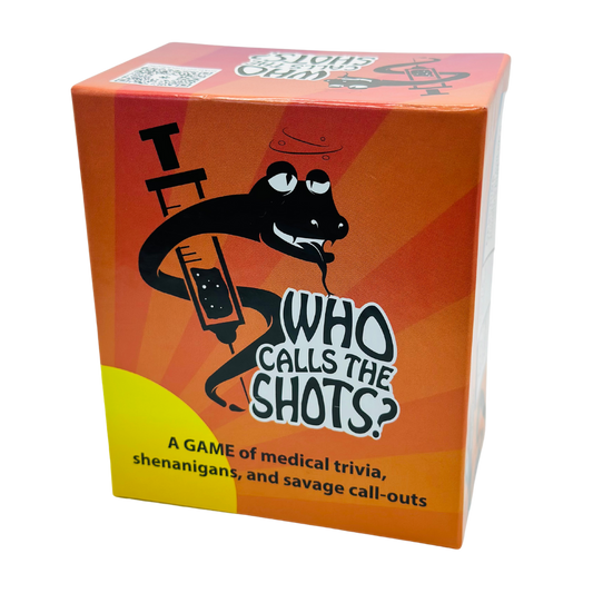 Who Calls the Shots? The Trivia Card Game for Nurses, Students, Medical Professionals, and Adults